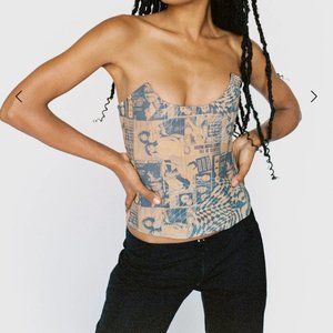 Miaou Leia Corset, Size S, New With Tags, Never Worn